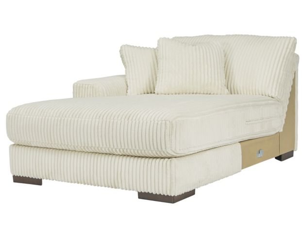 Ashley Lindyn Ivory 5-Piece Sectional with Left Chaise large image number 4