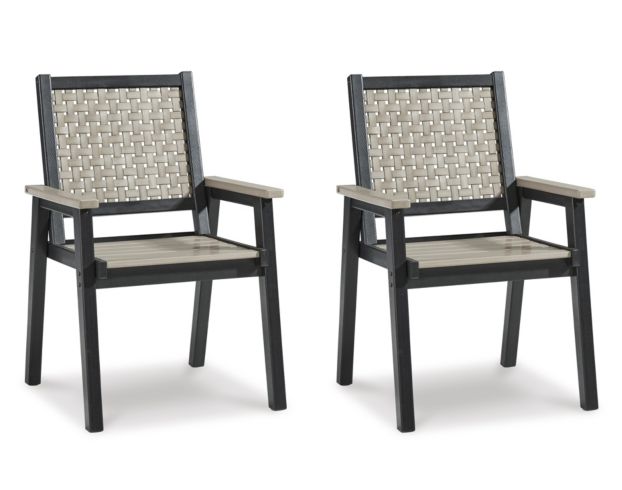 Ashley Mount Valley Arm Chairs (Set of 2) large