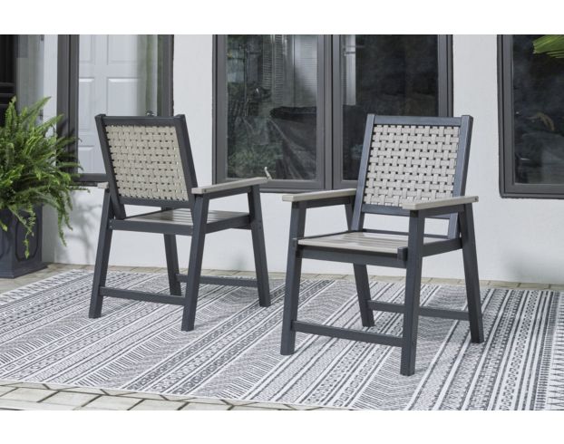 Ashley Mount Valley Arm Chairs (Set of 2) large image number 2