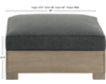 Ashley Citrine Park Ottoman small image number 6
