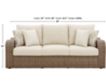 Ashley Sandy Bloom Sofa small image number 10