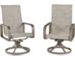Ashley Beach Front Swivel Sling Chairs (Set of 2) small image number 1
