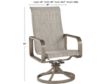 Ashley Beach Front Swivel Sling Chairs (Set of 2) small image number 7