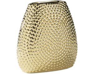 Ashley Efim 8-Inch Gold Vase
