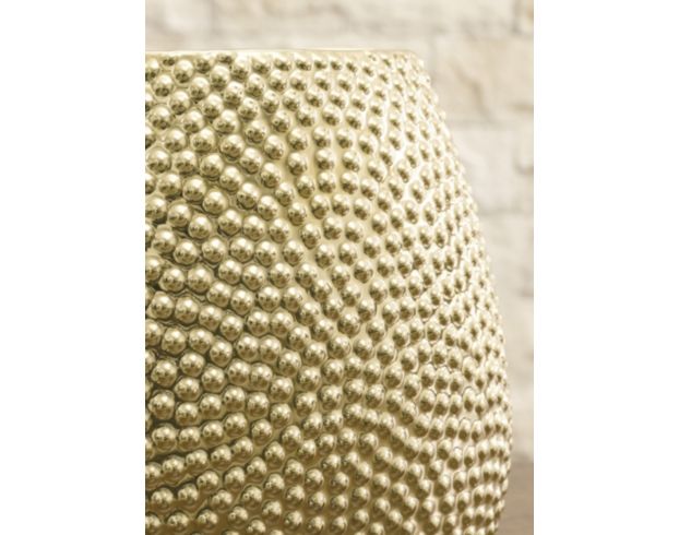 Ashley Efim 8-Inch Gold Vase large image number 4