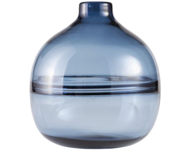 Ashley Lemmitt 8.5-Inch Blue Vase large image number 1