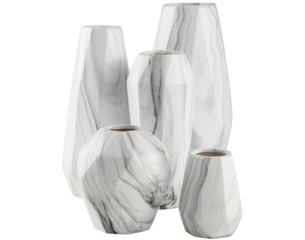 Ashley Marble Vase Set of 5 large image number 1