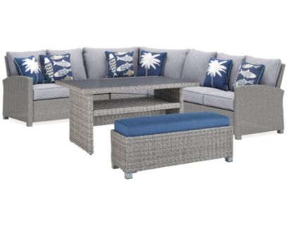 Ashley Naples 3-Piece Outdoor Patio Set