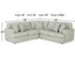 Ashley Playwrite 3-Piece Sectional small image number 6