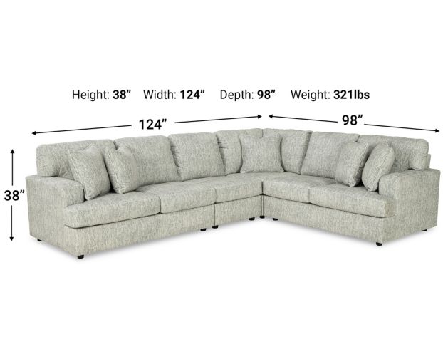 Ashley Playwrite 4-Piece Sectional large image number 7