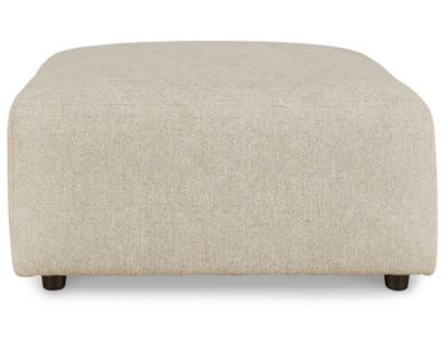 Ashley Edenfield Oversized Linen Ottoman