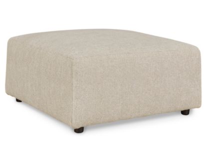 Ashley Edenfield Oversized Linen Ottoman