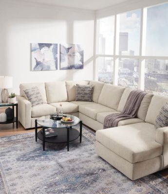 Ashley Edenfield 3-Piece Sectional With Right Chaise