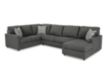 Ashley Edenfield Gray 3-Piece Sectional with Right Chaise small image number 1