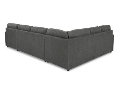 Ashley Edenfield Gray 3-Piece Sectional with Right Chaise