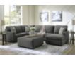 Ashley Edenfield Gray 3-Piece Sectional with Right Chaise small image number 6