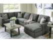 Ashley Edenfield Gray 3-Piece Sectional with Right Chaise small image number 7