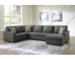Ashley Edenfield Gray 3-Piece Sectional with Right Chaise small image number 9
