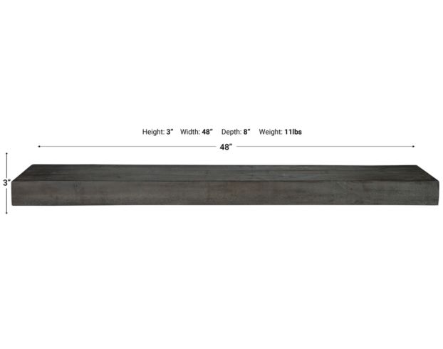 Ashley Corinsville 48-Inch Wall Shelf large image number 6