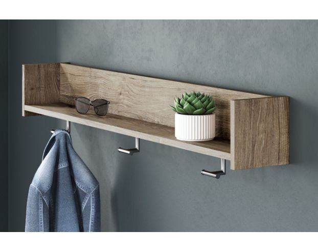 Ashley Oliah Coat Rack With Shelf large image number 3