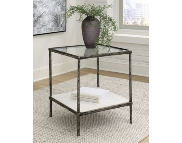 Ashley Ryandale Pewter Accent Table large image number 3