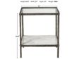 Ashley Ryandale Pewter Accent Table small image number 5