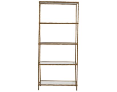 Ashley Ryandale Brass Bookcase