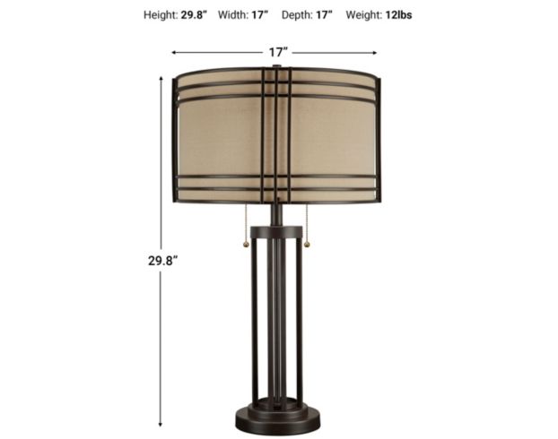 Ashley Hanswell Table Lamp large image number 4