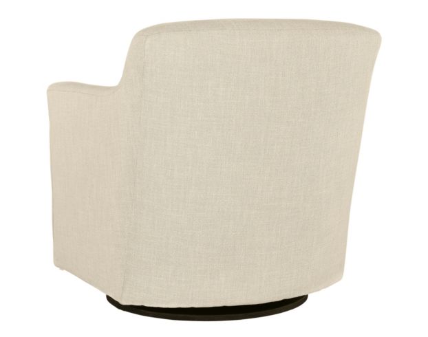 Ashley Bradney Linen Swivel Chair large image number 4