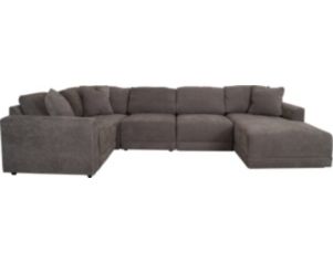 Ashley Raeanna 5-Piece Sectional with Right-Facing Chaise