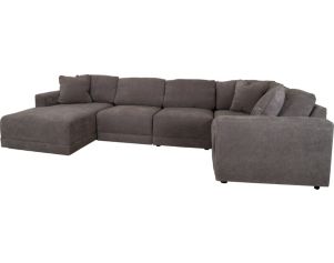 Ashley Raeanna 5-Piece Sectional with Left-Facing Chaise