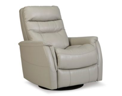 Ashley Riptyme Light Gray Swivel Glider Recliner