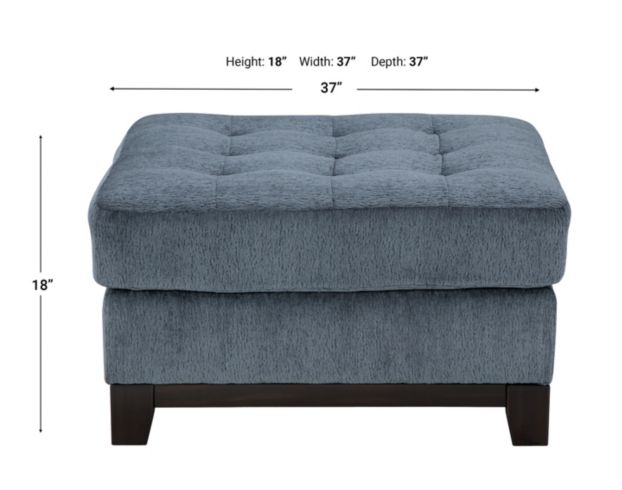 Ashley Maxon Place Navy Cocktail Ottoman large image number 6