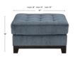 Ashley Maxon Place Navy Cocktail Ottoman small image number 6