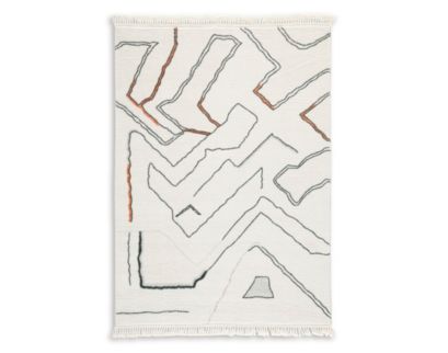 Ashley Cadeworth Washable 5' x 7' Rug