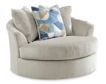 Ashley Maxon Place Stone Oversized Swivel Chair small image number 1