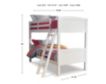 Ashley Kaslyn Twin Bunk Bed small image number 16