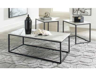 Ashley Donnesta Coffee Table & 2 End Tables