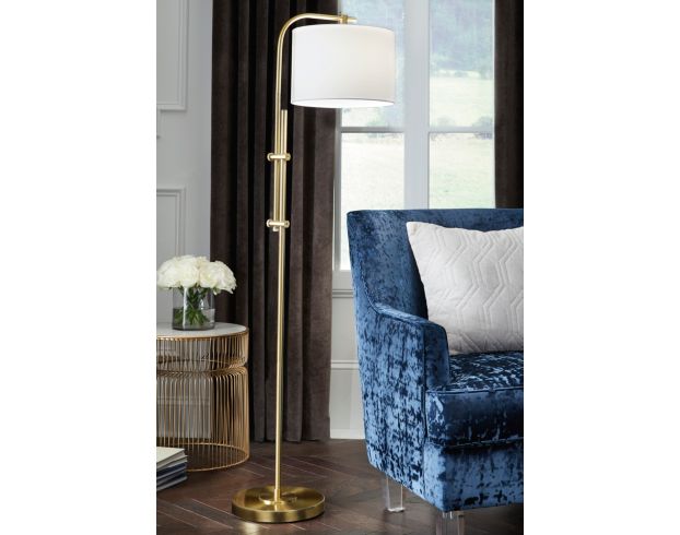 Ashley Baronvale Gold Floor Lamp large image number 2