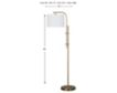 Ashley Baronvale Gold Floor Lamp small image number 4