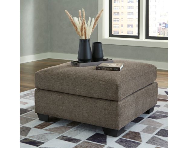 Ashley Mahoney Chocolate Oversized Ottoman large image number 4