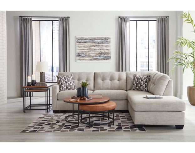 2 piece sectional with deals right chaise