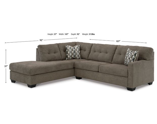 Ashley Mahoney 2-Piece Sectional with Left-Facing Chaise large image number 12