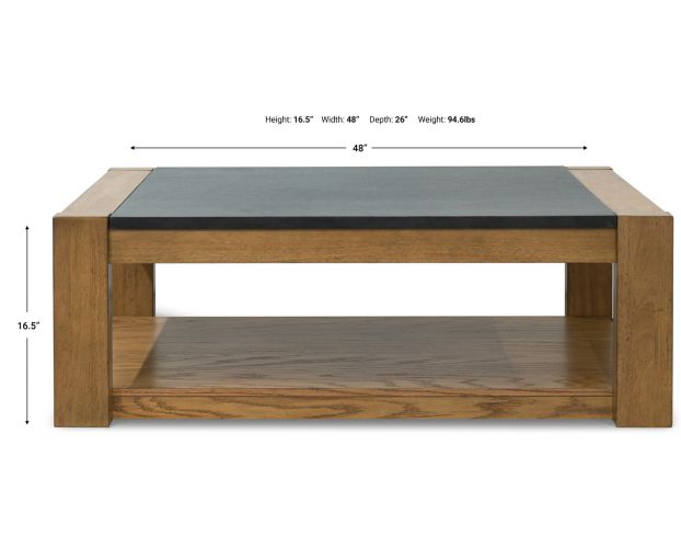 Ashley Quentina Lift-Top Coffee Table large image number 8