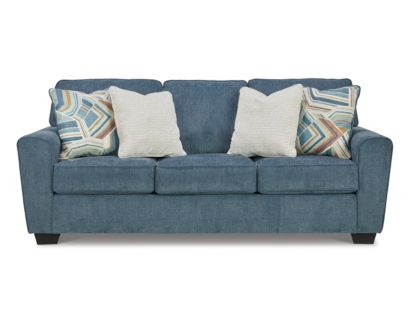 Ashley Cashton Blue Sofa