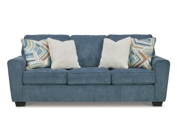 Ashley Cashton Blue Sofa large image number 1