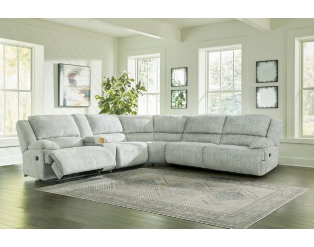 Power reclining deals sectional ashley furniture