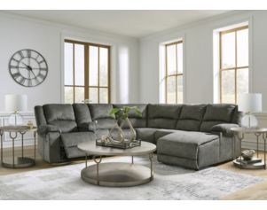 Ashley Benlocke 6-Piece Reclining Sectional with Chaise