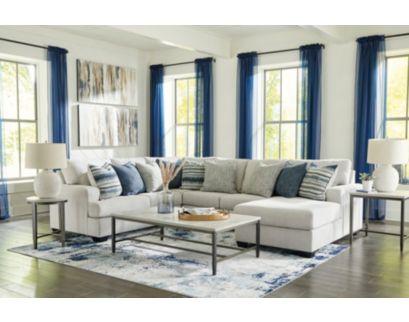 Ashley Lowder 4-Piece Sectional with Right-Facing Chaise