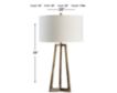 Ashley Ryandale Gold Table Lamp small image number 4